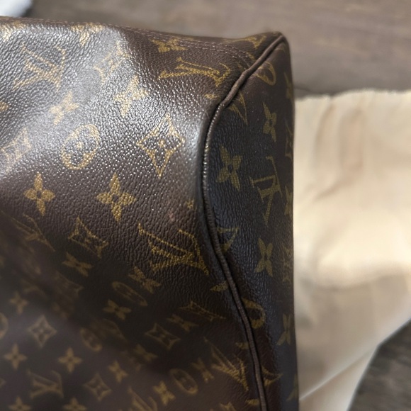 Vintage Louis Vuitton Neverfull MM vachetta replaced Like New! - Picture 14 of 15
